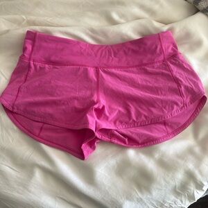 pink speed up shorts 2.0